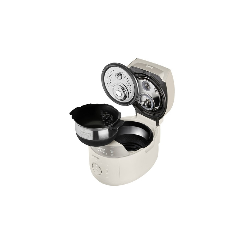 Cuckoo Reiskocher IH Twin Pressure Master Chef(weiß/silber, 1.090 Watt, 1,08 Liter)