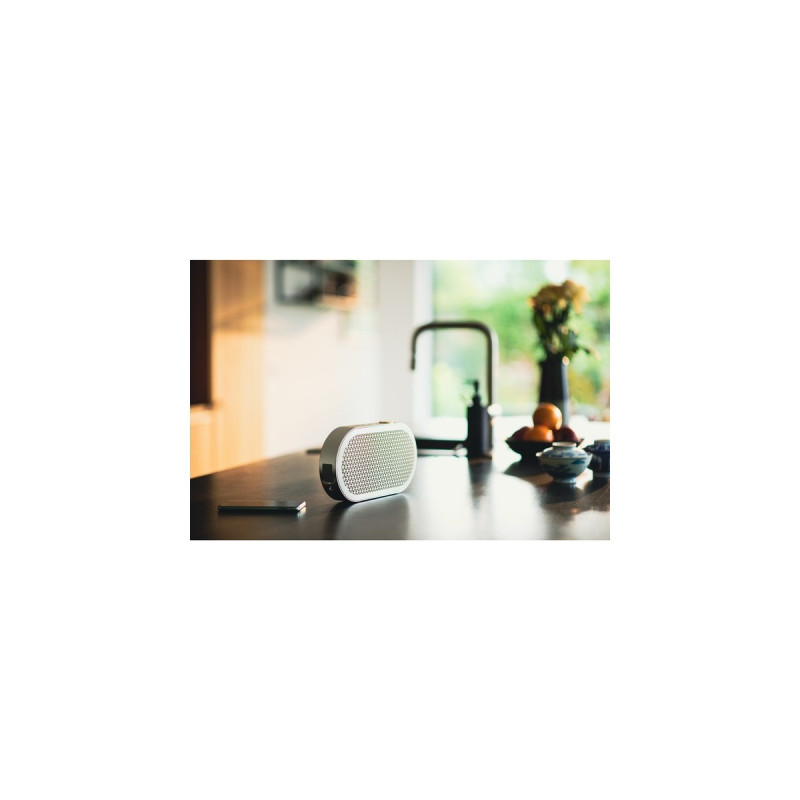 DALI KATCH G2, Lautsprecher(weiß/braun, Bluetooth, Klinke)