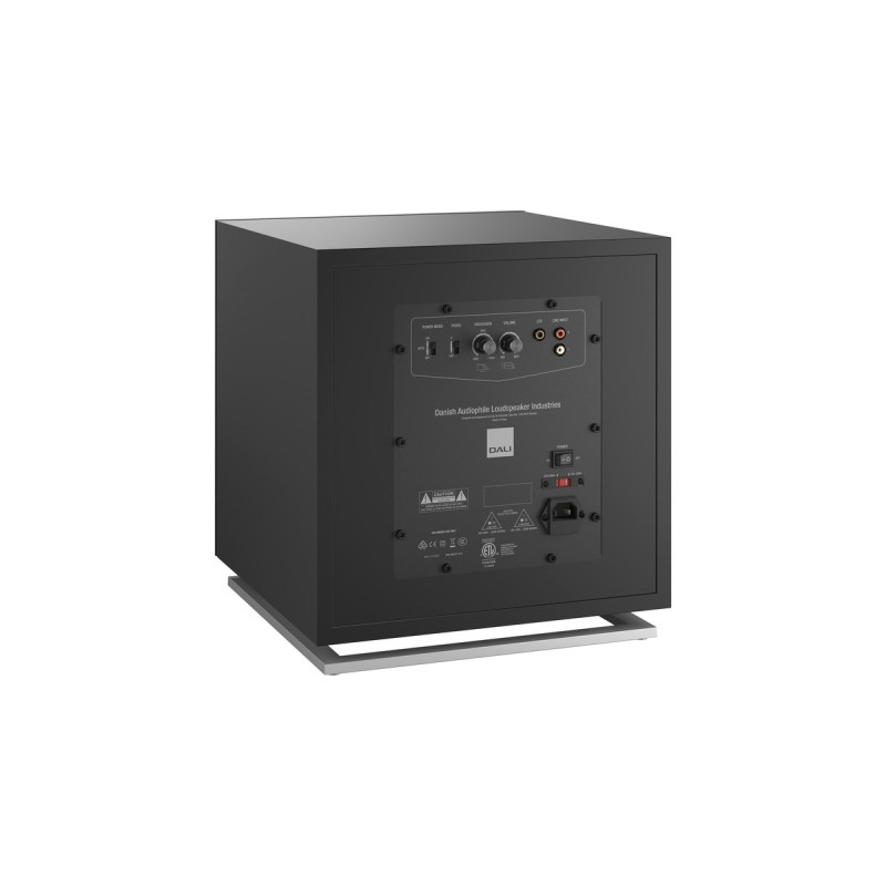 DALI SUB E-12 F, Lautsprecher(schwarz, Einzellautsprecher)