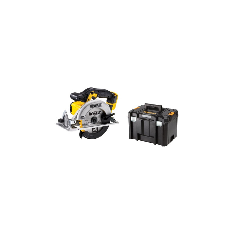 DEWALT Akku-Handkreissäge DCS391NT 18V(gelb/schwarz, ohne Akku und Ladegerät, in TSTAK Box)