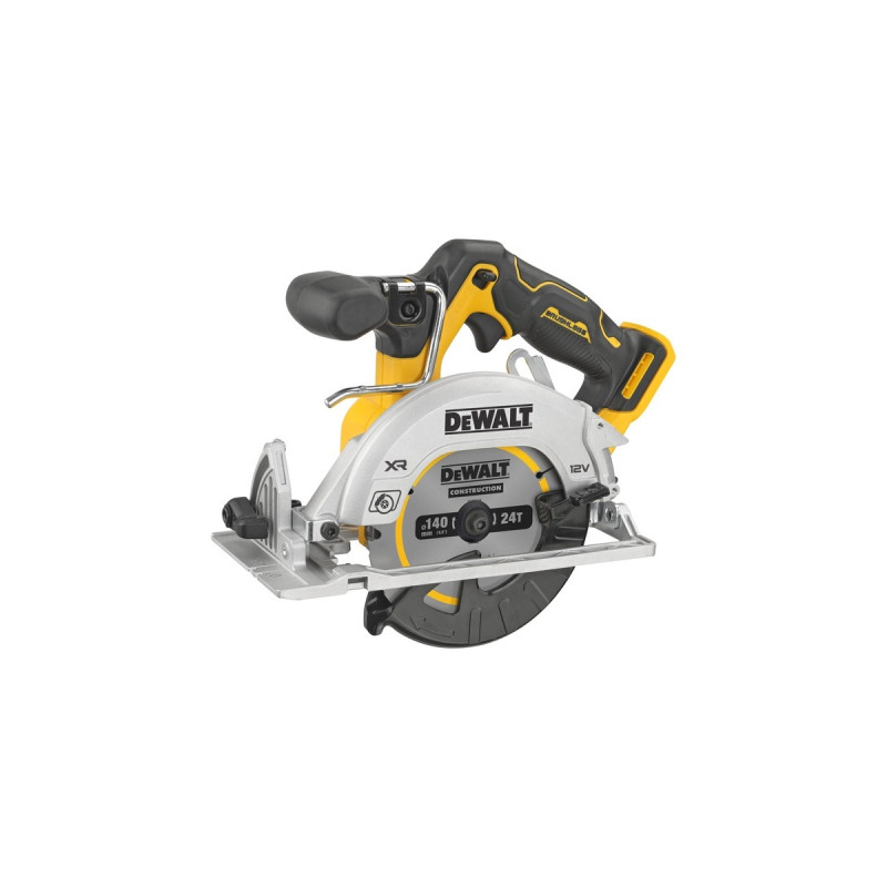 DEWALT Akku-Handkreissäge DCS512NT, 12Volt(gelb/schwarz, ohne Akku und Ladegerät, in TSTAK Box)