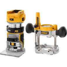 DEWALT Akku-Kombifräse DCW604NT, 18Volt, Oberfräse(gelb/schwarz, ohne Akku und Ladegerät, in TSTAK Box)