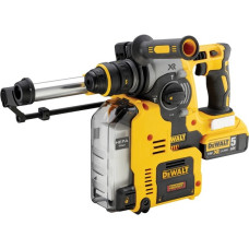 DEWALT Akku-Kombihammer DCH275P2, 18Volt, Bohrhammer(gelb/schwarz, 2x XR Li-Ion Akku 5,0 Ah, im Koffer)