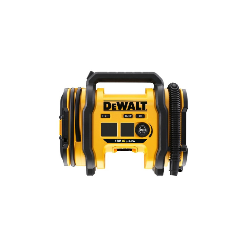 DEWALT Akku-Kompakt-Kompressor DCC018N, Luftpumpe(gelb/schwarz, ohne Akku und Ladegerät, ohne Netzteil)