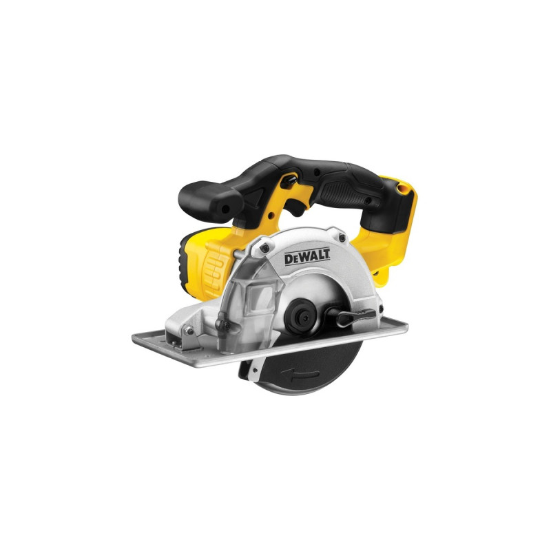 DEWALT Akku-Metallkreissäge DCS373NT, 18Volt, Handkreissäge(gelb, ohne Akku und Ladegerät, in TSTAK Box)