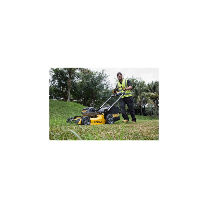 DEWALT Akku-Rasenmäher DCMW564N, 36Volt (2x18V)(gelb/schwarz, ohne Akku und Ladegerät)