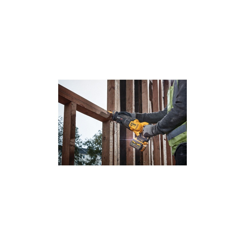 DEWALT Akku-Säbelsäge FLEXVOLT Advantage DCS386NT, 18Volt(gelb/schwarz, ohne Akku und Ladegerät, in TSTAK Box VI)