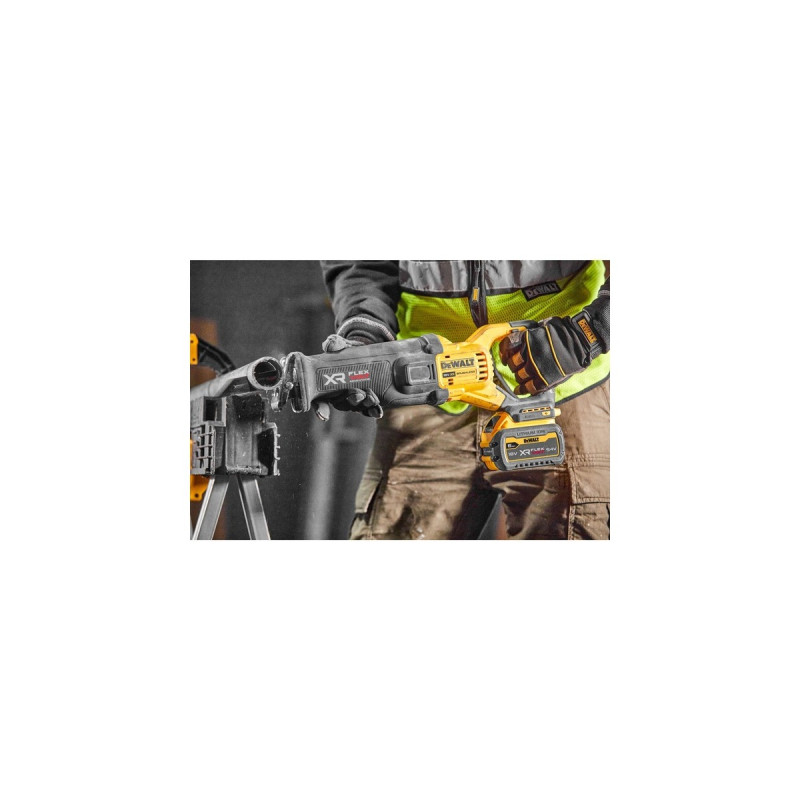 DEWALT Akku-Säbelsäge FLEXVOLT Advantage DCS386NT, 18Volt(gelb/schwarz, ohne Akku und Ladegerät, in TSTAK Box VI)