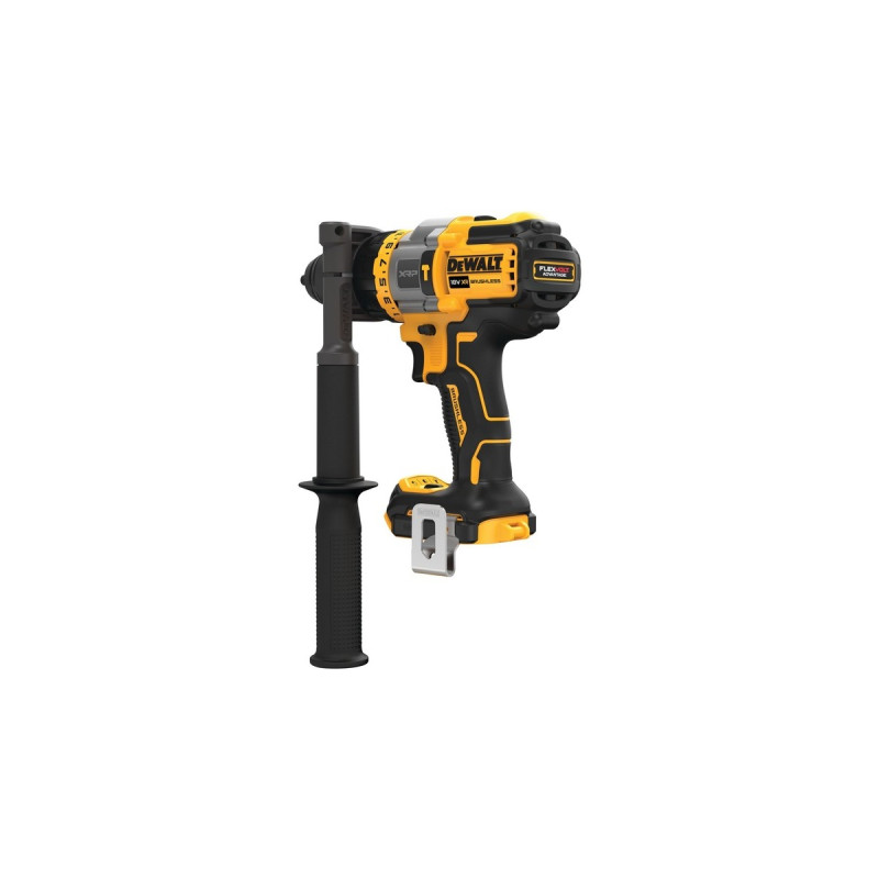 DEWALT Akku-Schlagbohrschrauber FLEXVOLT Advantage DCD999NT, 18Volt(gelb/schwarz, ohne Akku und Ladegerät, in TSTAK Box)