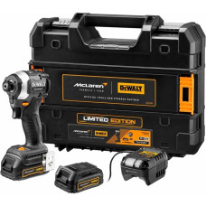 DEWALT Akku-Schlagschrauber DCF85ME2GT, 18Volt, 1/4", im McLaren Design(grau/schwarz, 2x POWERSTACK Li-Ion-Akku 1,7 Ah, in T STAK Box)