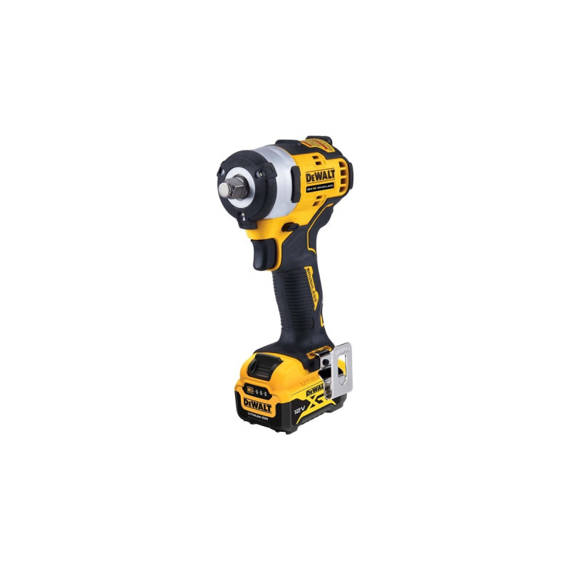 DEWALT Akku-Schlagschrauber DCF901P2, 12Volt(gelb/schwarz, 2x Li-Ionen Akku 5,0Ah, in T STAK-Box II)