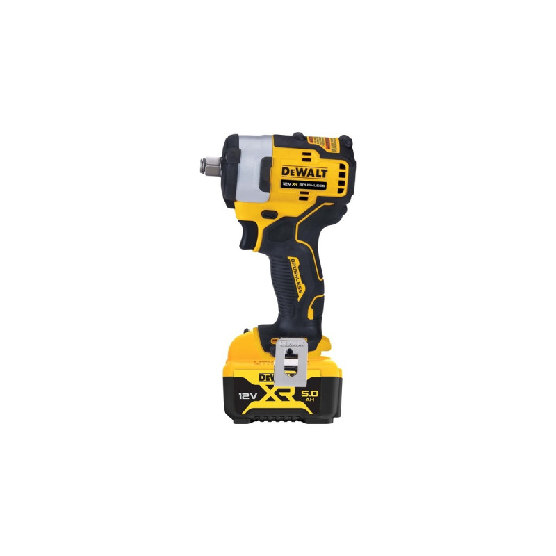 DEWALT Akku-Schlagschrauber DCF901P2, 12Volt(gelb/schwarz, 2x Li-Ionen Akku 5,0Ah, in T STAK-Box II)
