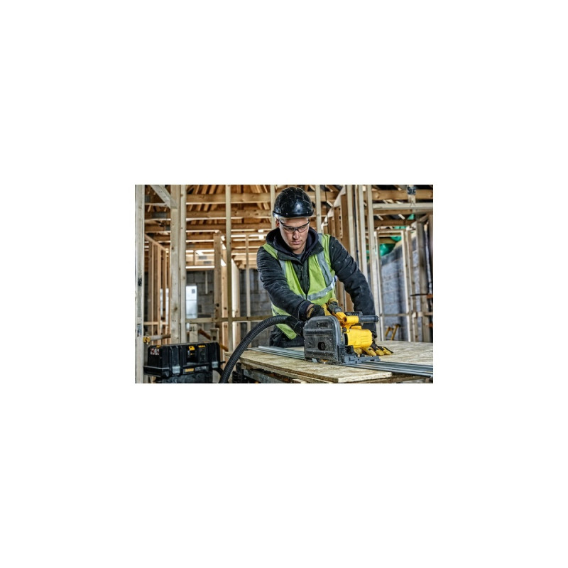 DEWALT Akku-Tauchkreissäge DCS520NT, 54 Volt, Handkreissäge(gelb/schwarz, ohne Akku und Ladegerät, in TSTAK Box)