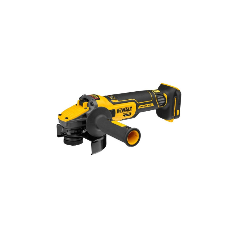 DEWALT Akku-Winkelschleifer FLEXVOLT Advantage DCG409NT, 18Volt(gelb/schwarz, ohne Akku und Ladegerät, in TSTAK Box)