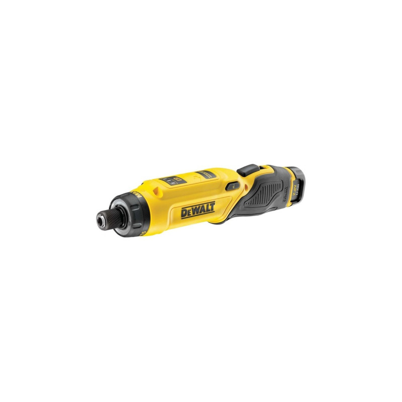DEWALT Akkuschrauber DCF680G2(gelb/schwarz, 2x Li-Ion-Akku 1,0 Ah, Koffer)