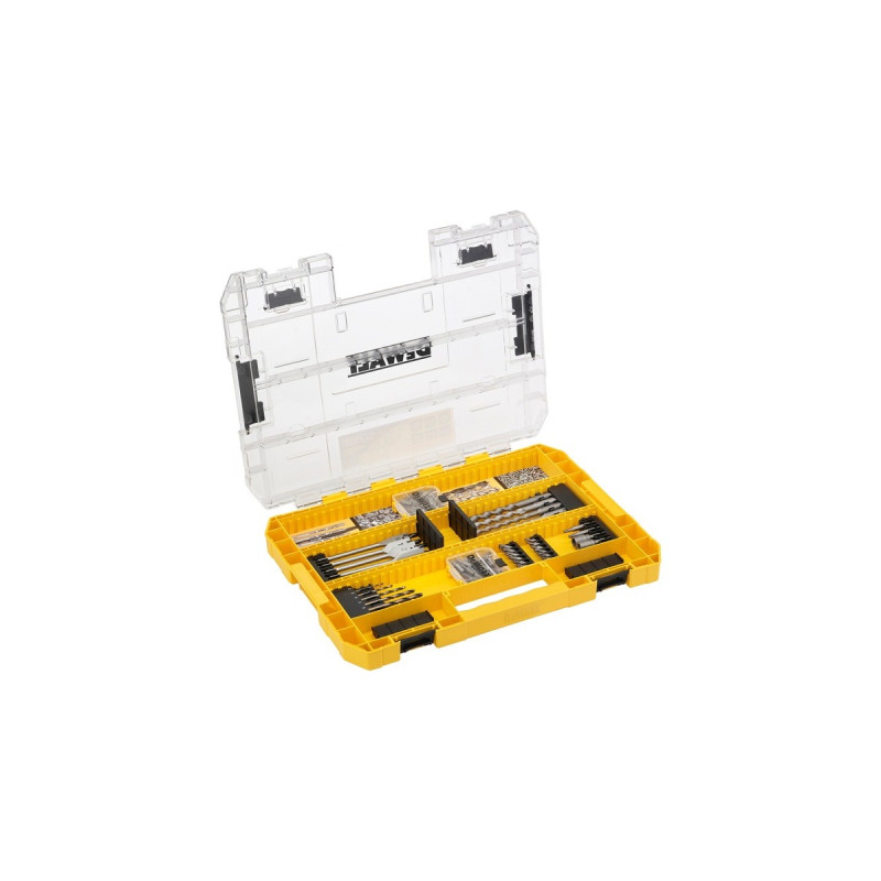 DEWALT Bit- und Bohrer-Set DT70763, Bohrer- & Bit-Satz(85-teilig, in großem TOUGHCASE)