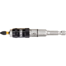 DEWALT Bithalter DT7505, schwenkbar, schlagfest, 1/4", Bit-Satz(mit Extreme Impact Torsion Bit)