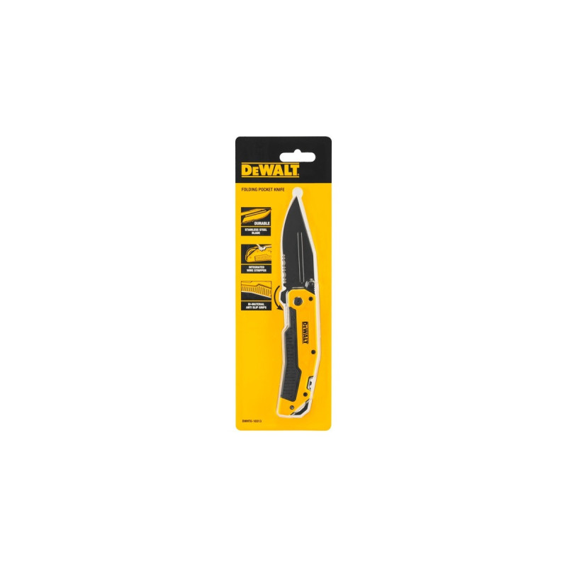 DEWALT Klappmesser 82mm(gelb/schwarz)