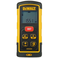 DEWALT Laser-Distanzmesser DW03050, Entfernungsmesser(schwarz/gelb, Reichweite 50 Meter)