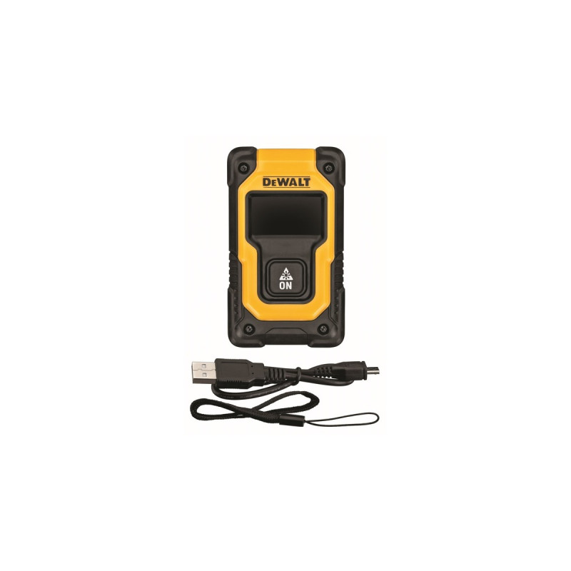 DEWALT Laser-Entfernungsmesser DW055PL(schwarz/gelb, Reichweite 16 Meter)