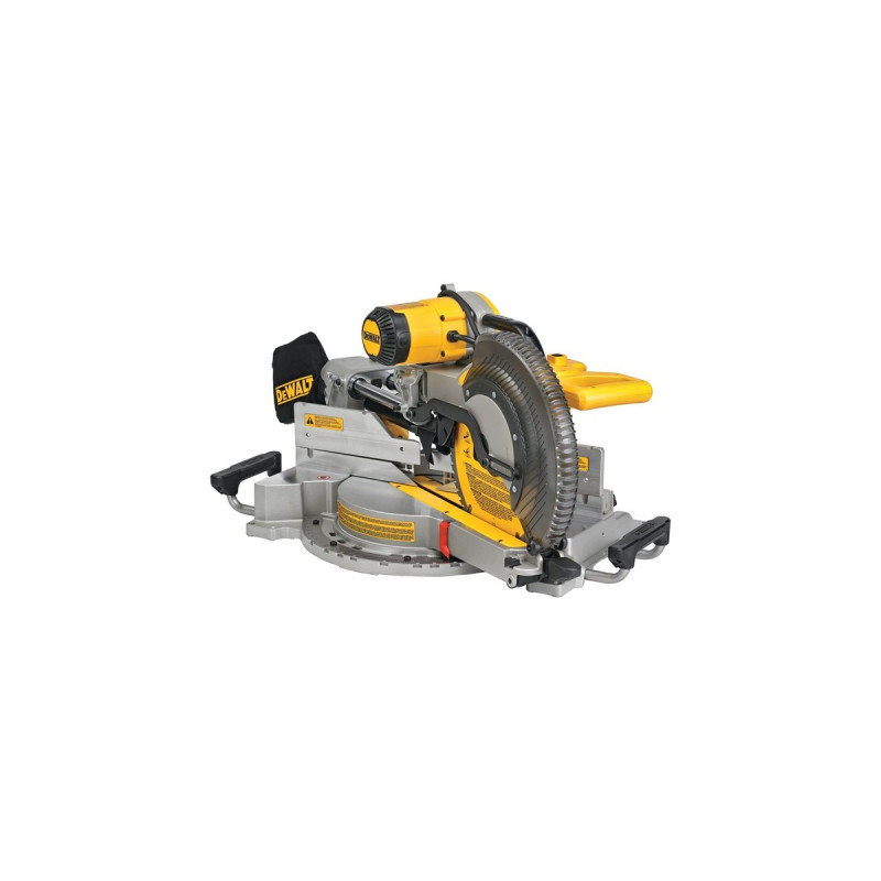 DEWALT Paneelsäge DWS 780, Kapp-und Gehrungssäge(gelb, 1.675 Watt)