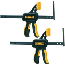 DEWALT Schnellspanner DWS5026, für Führungsschiene, Zwinge(schwarz, 1 Paar)