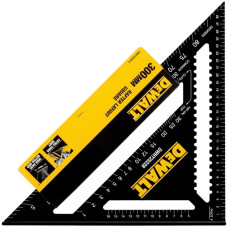 DEWALT Speed Square-Anschlagwinkel, 30cm, Winkelmesser(schwarz)