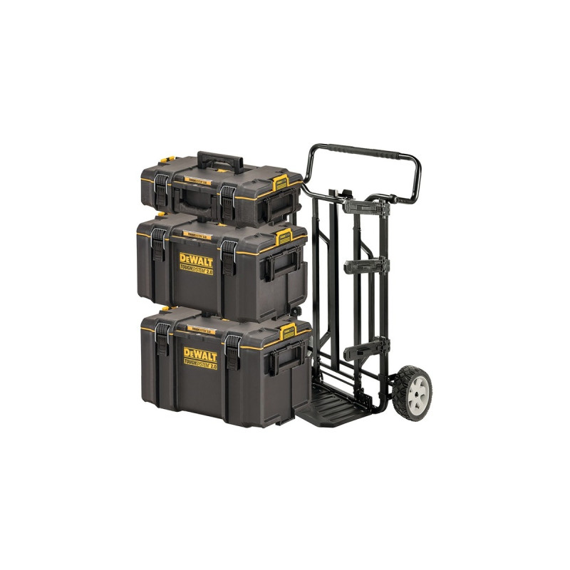 DEWALT TOUGHSYSTEM 2.0 4-in-1 Komplettset, Werkzeugkiste(schwarz/gelb)