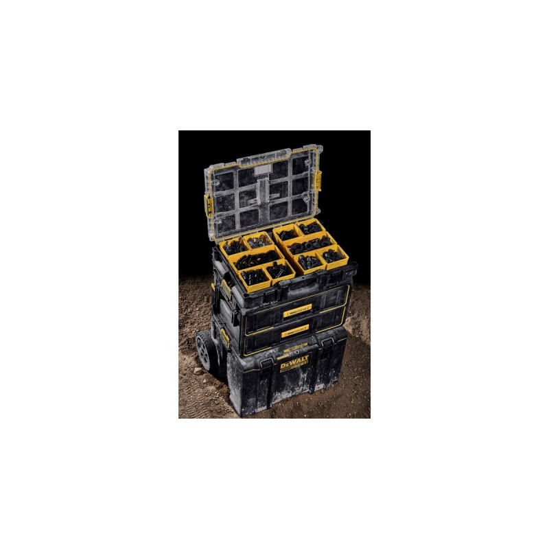 DEWALT TOUGHSYSTEM 2.0 DS100 Organizer, Werkzeugkiste(gelb/schwarz)
