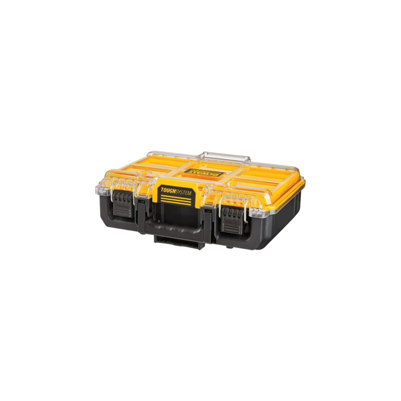 DEWALT TOUGHSYSTEM 2.0 Halbformat Organizer, tief, Werkzeugkiste(gelb)