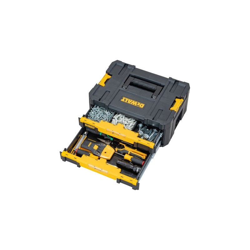 DEWALT TSTAK Box IV, Werkzeugkiste(schwarz/gelb)