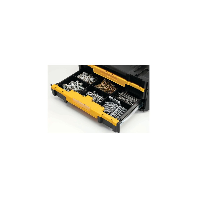 DEWALT TSTAK Box IV, Werkzeugkiste(schwarz/gelb)