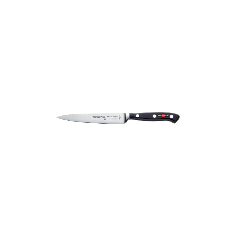 DICK Premier Plus Tranchiermesser, 15cm(schwarz/silber)