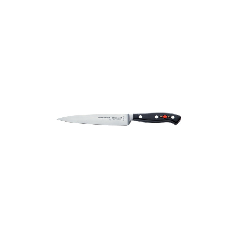 DICK Premier Plus Tranchiermesser, 18cm(schwarz/silber)