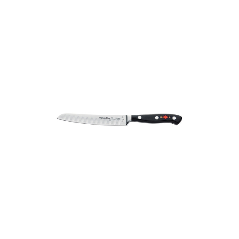 DICK Premier Plus Universalmesser Kullenschliff, 15cm(schwarz/silber)