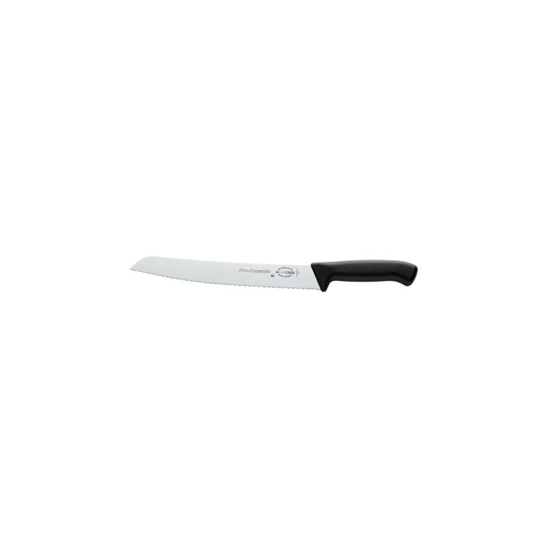 DICK ProDynamic Brotmesser Wellenschliff, 26cm(schwarz)