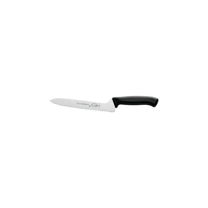 DICK ProDynamic Sandwichmesser Wellenschliff, 18cm(schwarz)