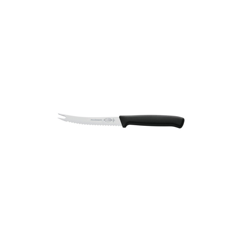 DICK ProDynamic Tomatenmesser Wellenschliff, 11cm(schwarz)