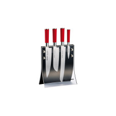 DICK Red Spirit Messerblock 4Knives(rot/schwarz, 4-teilig)