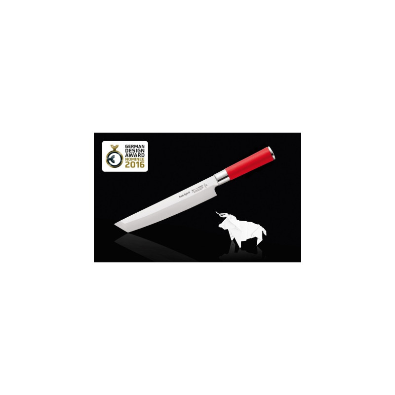 DICK Red Spirit Universalmesser Tanto, 21cm(rot/silber)