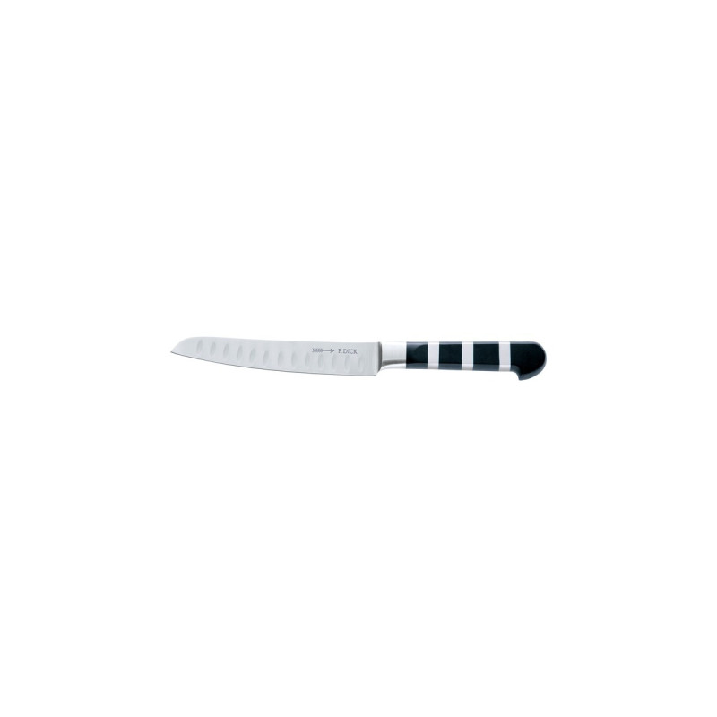 DICK Serie 1905 Universalmesser Kullenschliff, 15cm(schwarz/silber)
