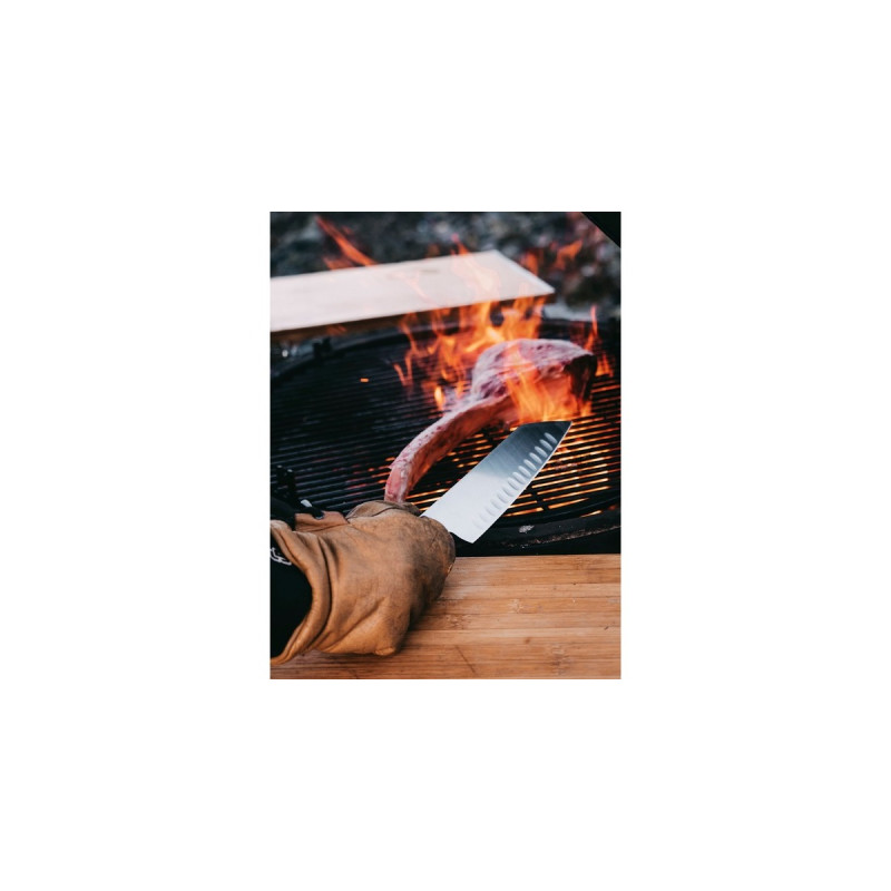 DICK VIVUM Santoku Kullenschliff, 18cm, Messer(holz)