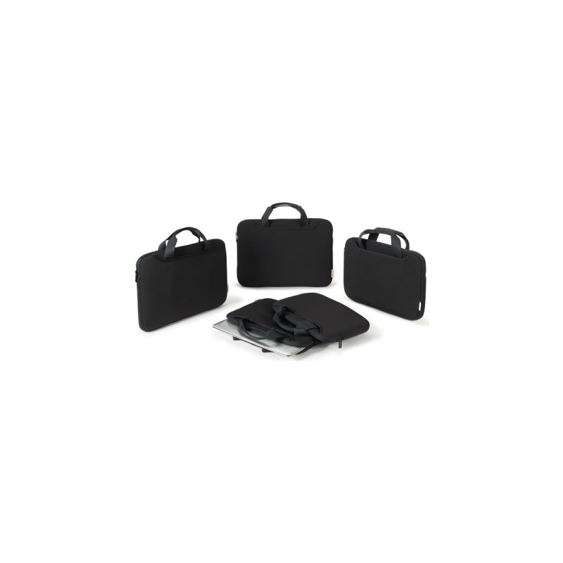DICOTA BASE XX Sleeve Plus, Notebookhülle(schwarz, bis 39,6 cm (15,6