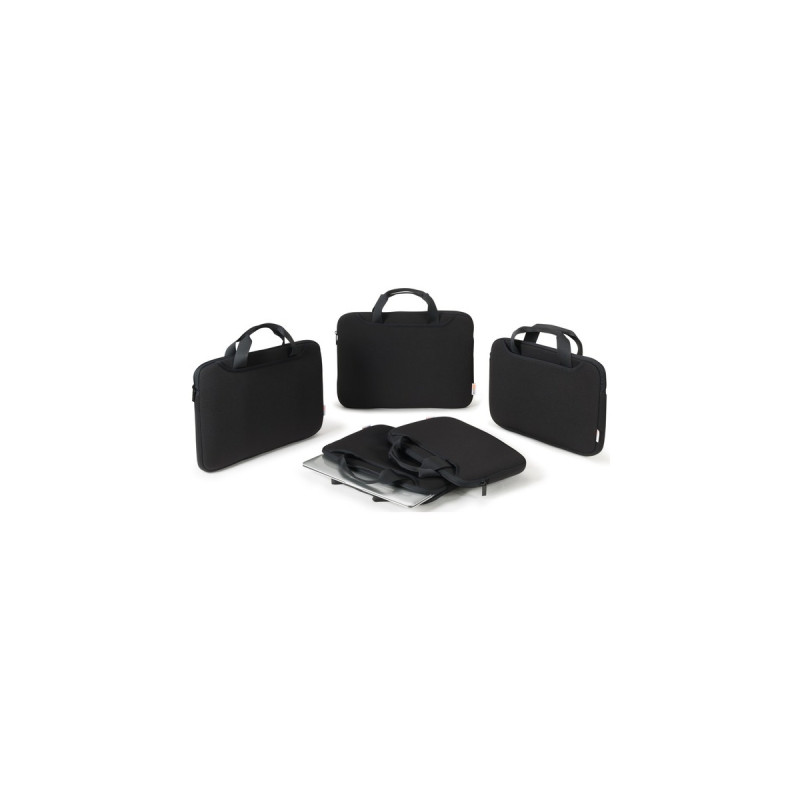DICOTA BASE XX Sleeve Plus, Notebooktasche(schwarz, bis 35,8 cm (14,1
