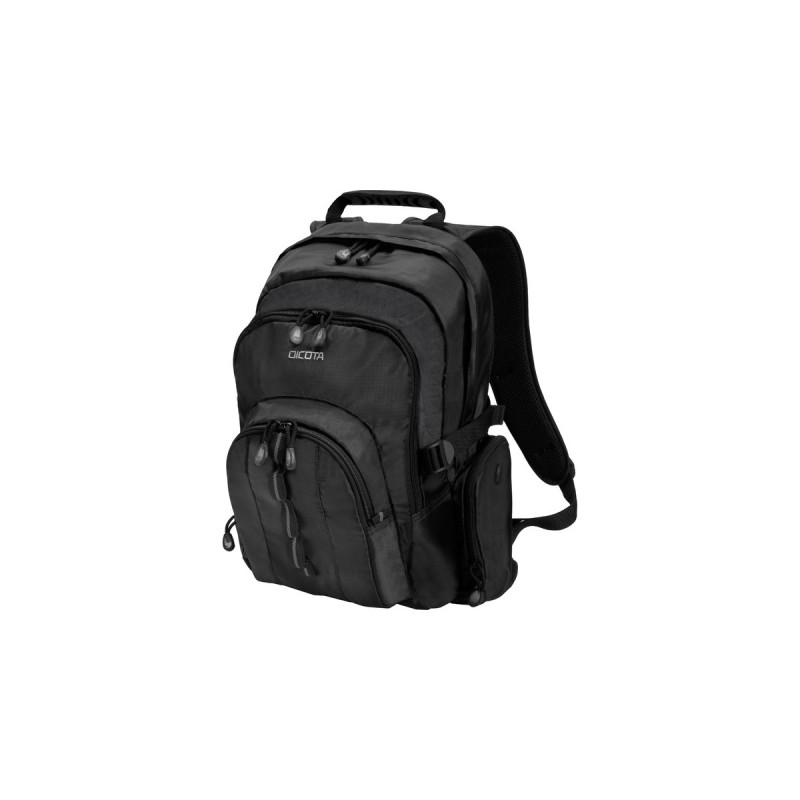 DICOTA Backpack Universal, Rucksack(schwarz, bis 39,6 cm (15,6