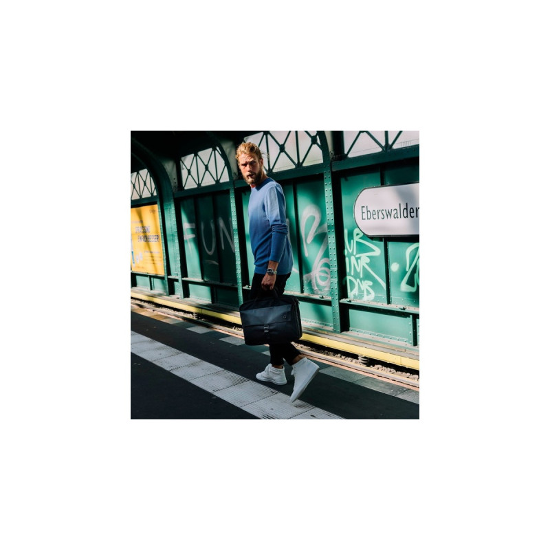 DICOTA Bag STYLEM-Surface, Notebooktasche(schwarz, bis 38.1cm (15 Zoll))