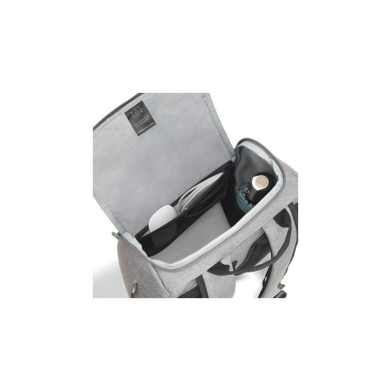 DICOTA Eco Backpack MOTION, Rucksack(grau, bis 39,6 cm (15,6