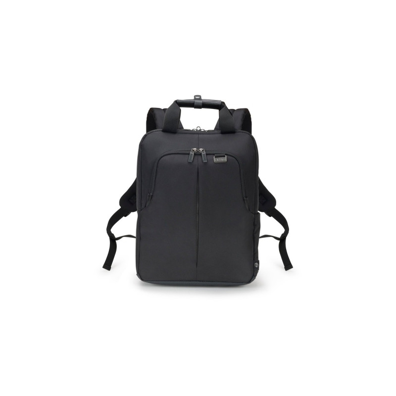 DICOTA Eco Backpack Slim PRO M-Surface, Rucksack(schwarz, bis 38.1 (15 Zoll))