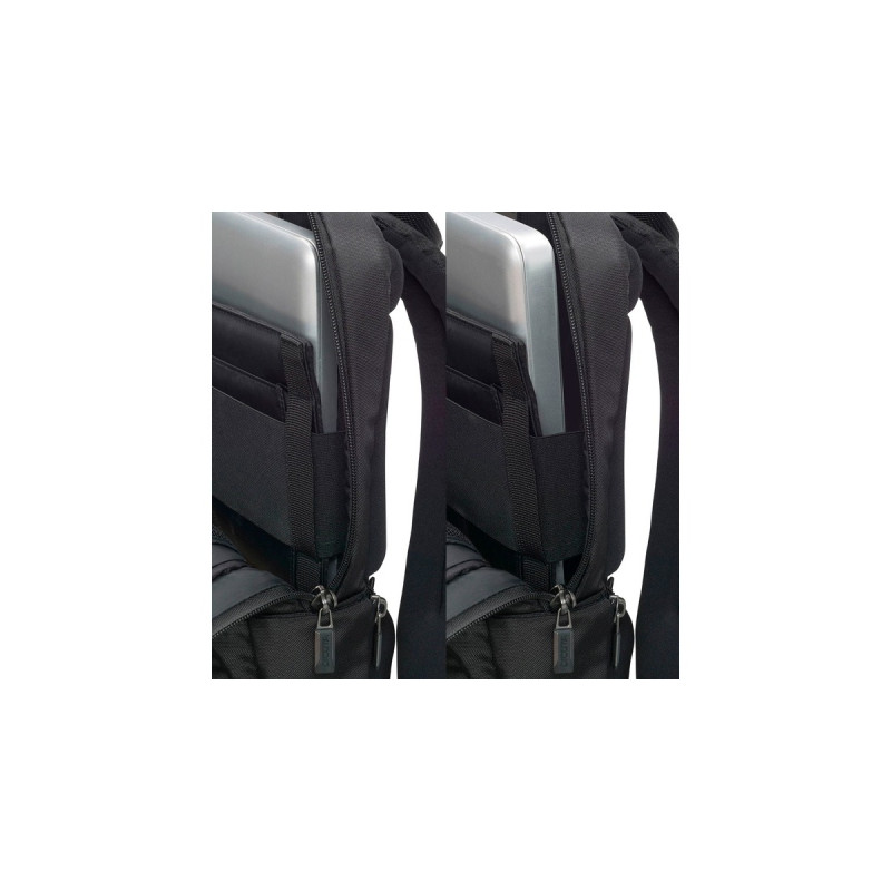 DICOTA Eco Backpack Slim PRO M-Surface, Rucksack(schwarz, bis 38.1 (15 Zoll))