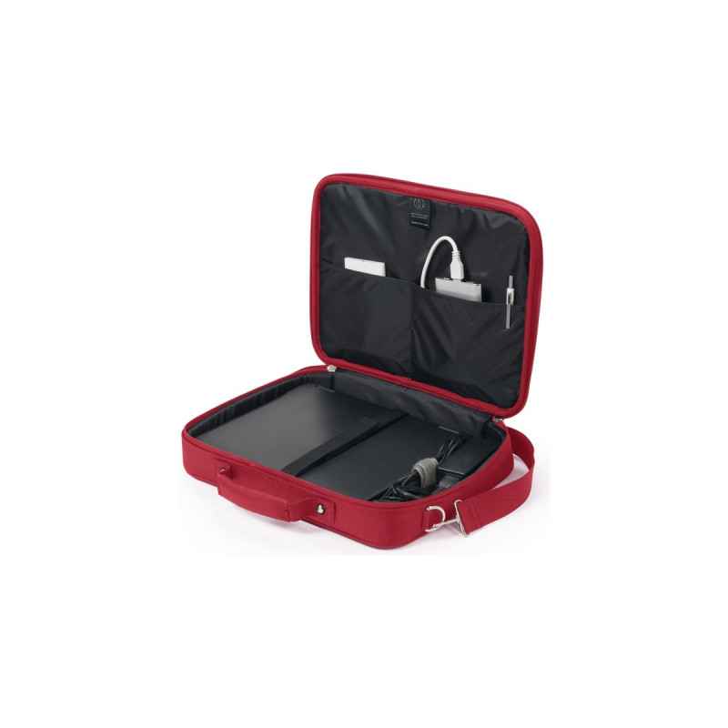 DICOTA Eco Multi BASE, Notebooktasche(rot, bis 43,9 cm (17,3